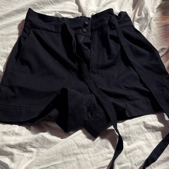 BCBGMaxAzria Black High Waist Women's Shorts - Picture 1 of 4